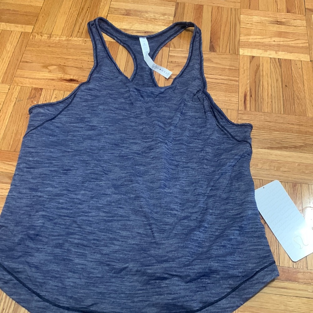 COPY - Lululemon NWT blue long distance tank. Size 10